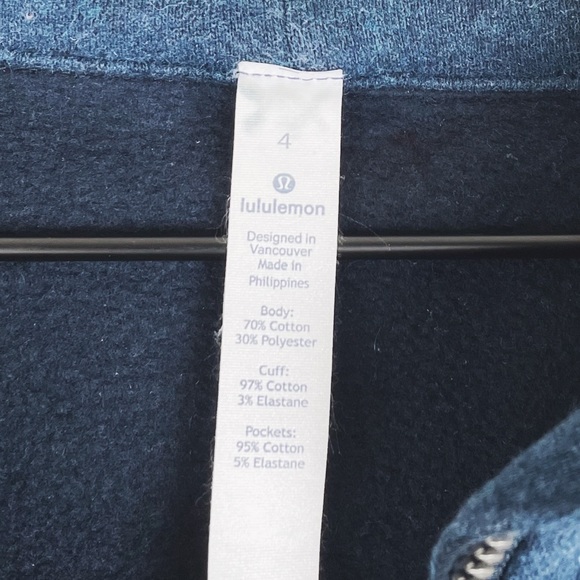 Lululemon Athletica Navy Blue Hoodie - Picture 6 of 12